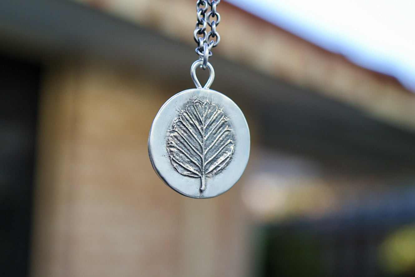 Myrtle Leaf Necklace