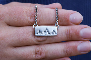 Mountain Peak Necklace