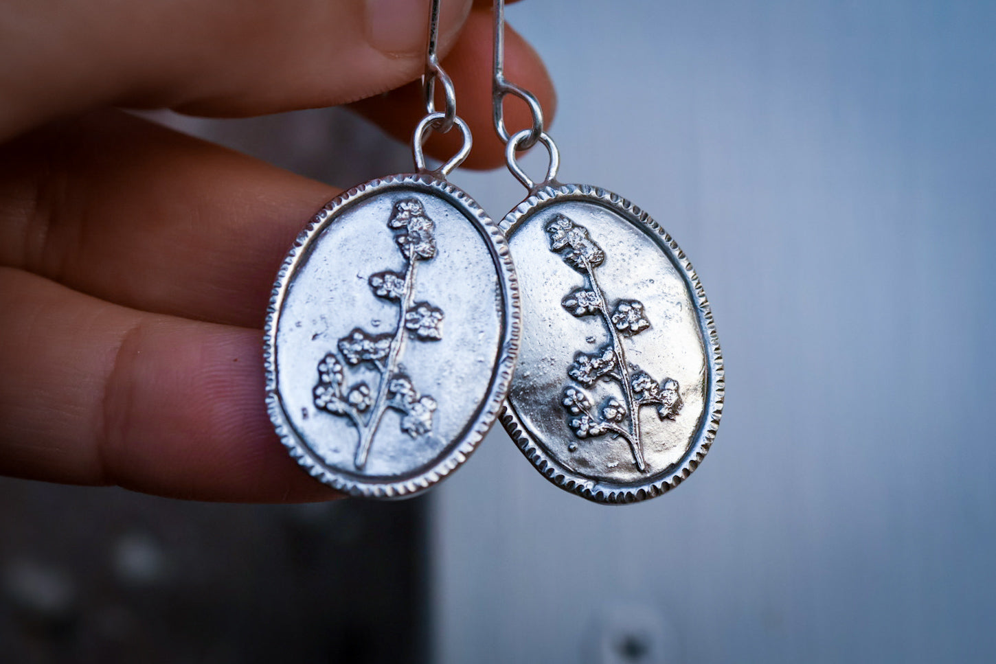 Botanical Burst Dangle Earrings