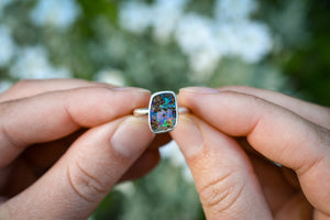 Boulder Opal Ring- Size 5.25