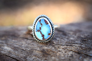 Golden Hills Turquoise Ring- Size 9