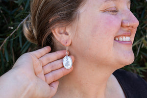 Botanical Burst Dangle Earrings