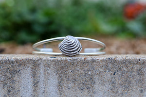 Beach Comber Cockle Shell Cuff Bracelet