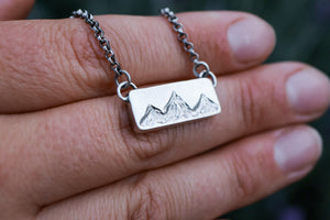 Mountain Peak Necklace