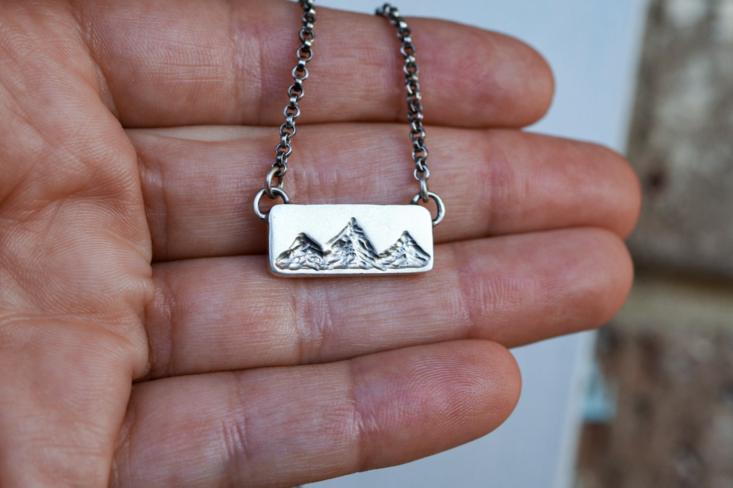 Mountain Peak Necklace