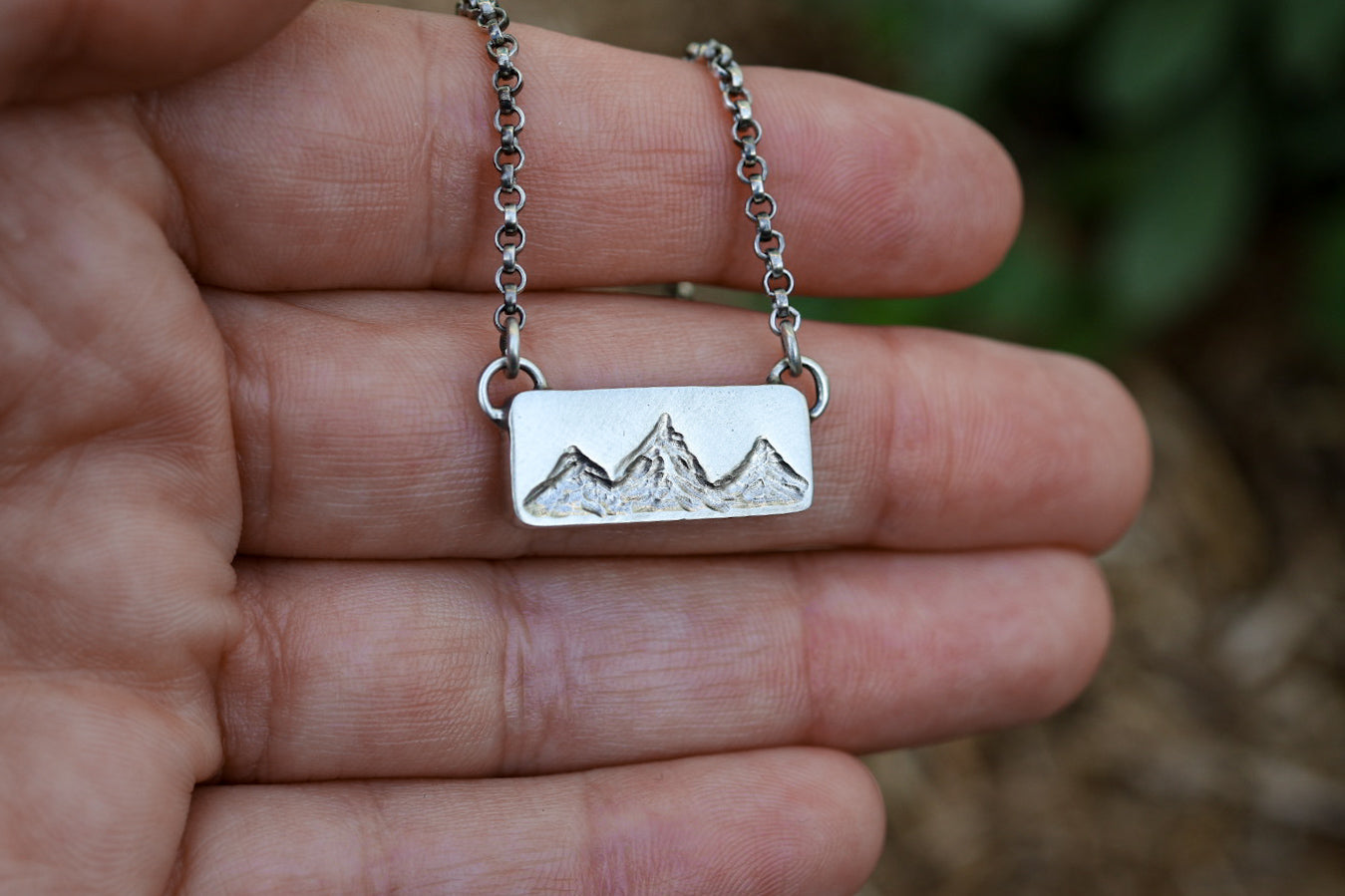 Mountain Peak Necklace