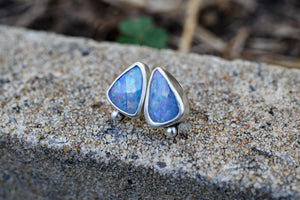 Aussie Opal Stud Earrings