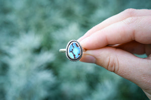 Golden Hills Turquoise Ring- Size 9