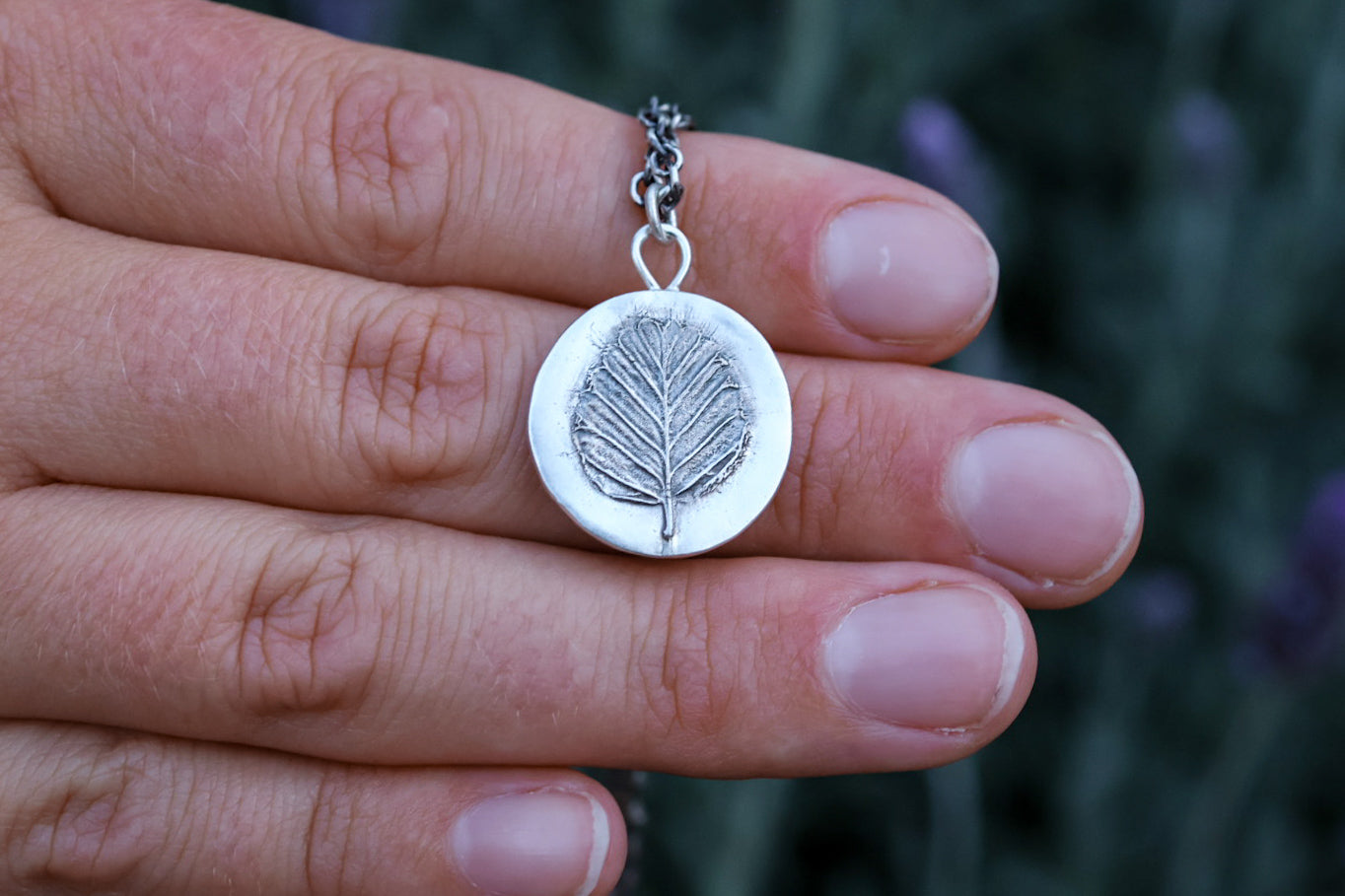 Myrtle Leaf Necklace