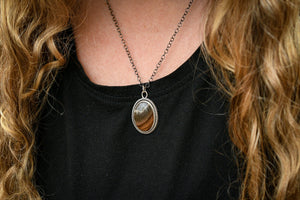 Desert Botanics Reversible Pendant with Polychrome Jasper