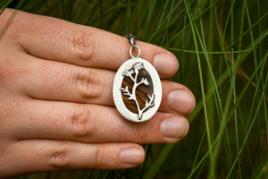 Desert Botanics Reversible Pendant with Polychrome Jasper